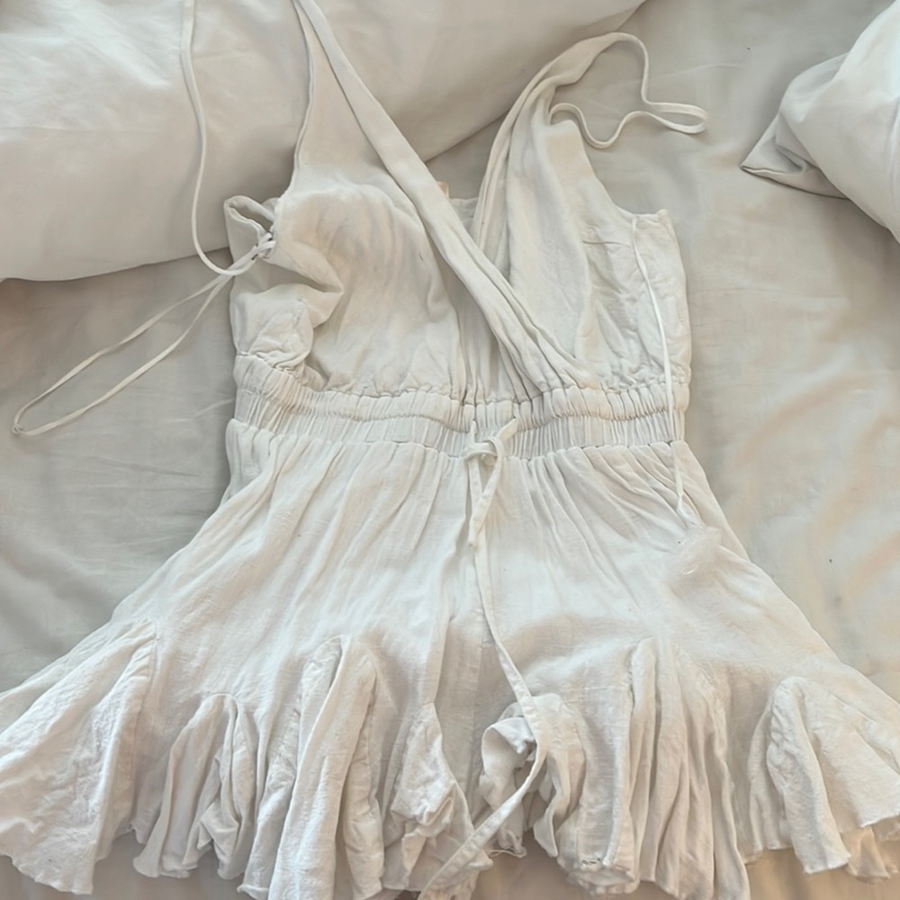LUXXEL white romper